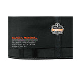 ergodyne® ProFlex 1650 Economy Elastic Back Support Brace, X-Small, 20" to 25" Waist, Black, Ships in 1-3 Business Days (EGO11091) Each