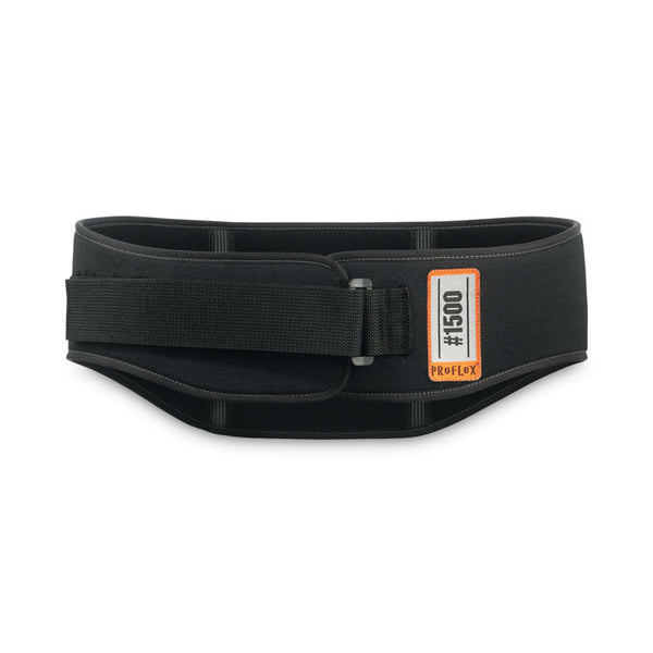 ergodyne® ProFlex 1500 Weight Lifters Style Back Support Belt, Medium, 30" to 34" Waist, Black, Ships in 1-3 Business Days (EGO11472) Each
