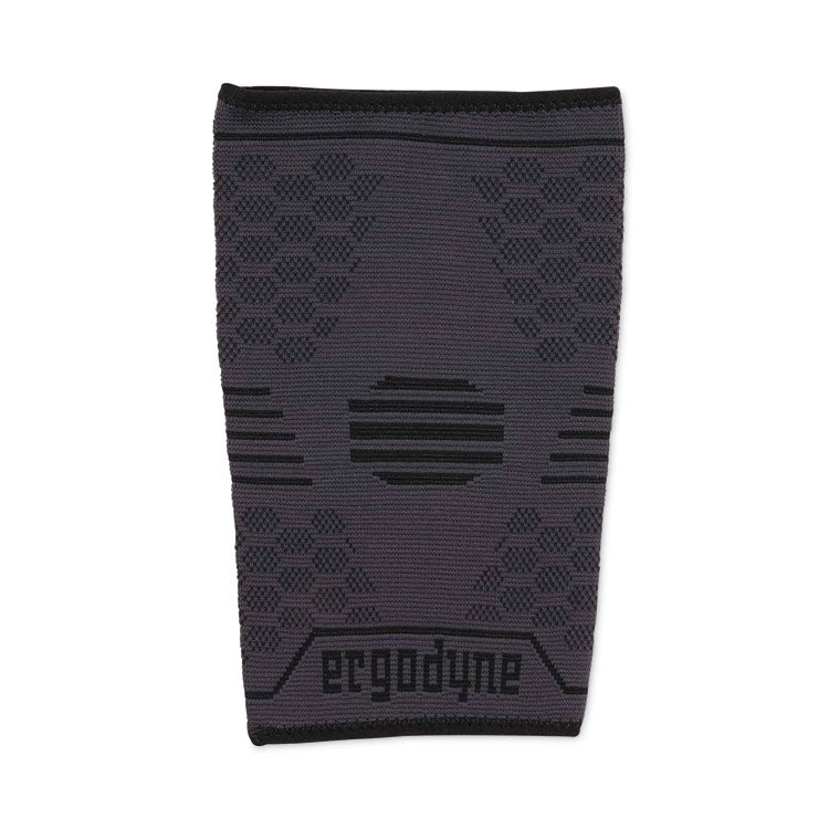 ergodyne® ProFlex 651 Elbow Compression Sleeve, Large, Gray/Black, Ships in 1-3 Business Days (EGO16594) Each