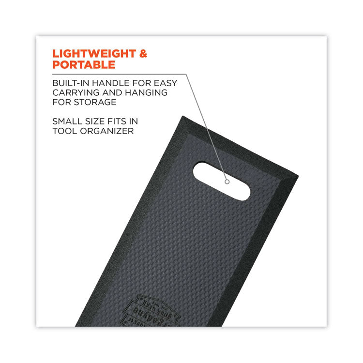 ergodyne® ProFlex 376 Small Foam Kneeling Pad, 0.5", Small, Black, Ships in 1-3 Business Days (EGO18378) Each