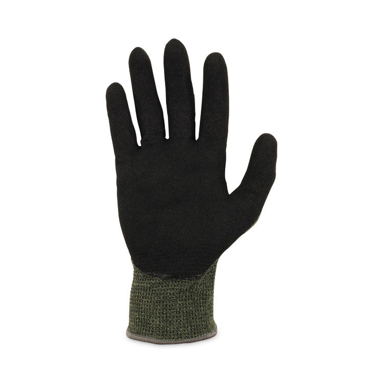 ergodyne® ProFlex 7042 ANSI A4 Nitrile-Coated CR Gloves, Green, Small, 12 Pairs/Pack, Ships in 1-3 Business Days (EGO10332) Each