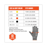 ergodyne® ProFlex 7071 ANSI A7 PU Coated CR Gloves, Gray, Small, Pair, Ships in 1-3 Business Days (EGO18072) 1 Pair