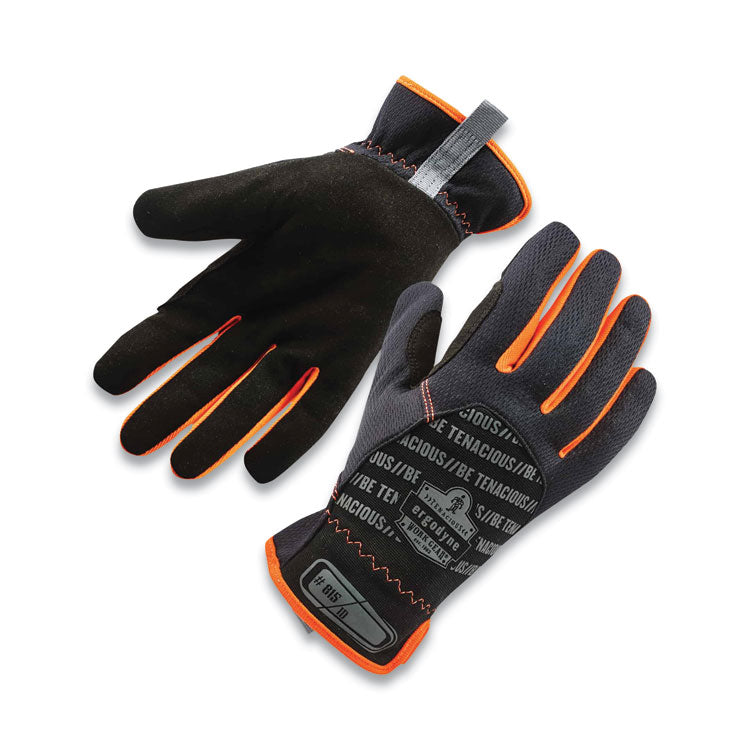 ergodyne® ProFlex 815 QuickCuff Mechanics Gloves, Black, Small, Pair, Ships in 1-3 Business Days (EGO17202) 1 Pair