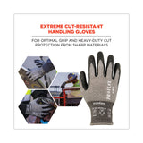 ergodyne® ProFlex 7072 ANSI A7 Nitrile-Coated CR Gloves, Gray, Medium, 12 Pairs/Pack, Ships in 1-3 Business Days (EGO10303) Each