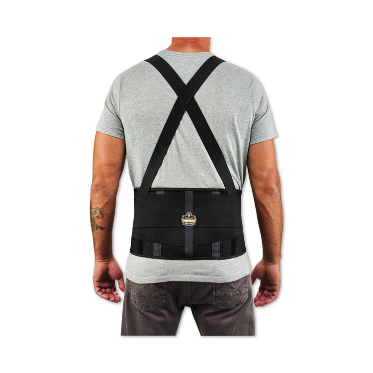 ergodyne® ProFlex 1100SF Standard Spandex Back Support Brace, X-Large, 38" to 42" Waist, Black, Ships in 1-3 Business Days (EGO11605) Each