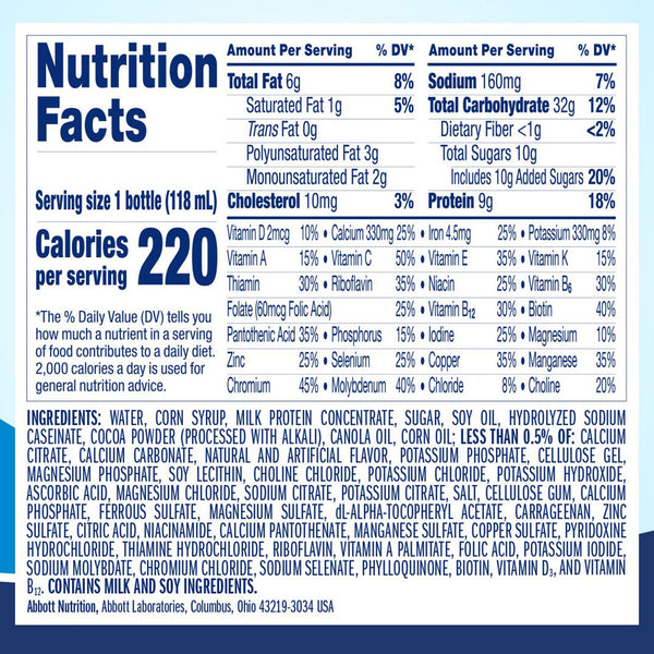 Ensure® Compact Therapeutic Nutrition Shake Oral Supplement Milk Chocolate Flavor Liquid 4 oz. Bottle (1217810_EA) 1/EA