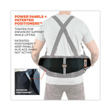 ergodyne® ProFlex 1100SF Standard Spandex Back Support Brace, X-Large, 38" to 42" Waist, Black, Ships in 1-3 Business Days (EGO11605) Each