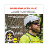 ergodyne® Skullerz 8975-MIPS Class C Safety Helmet with MIPS Elevate Ratchet Suspension, White, Ships in 1-3 Business Days (EGO60256) Each
