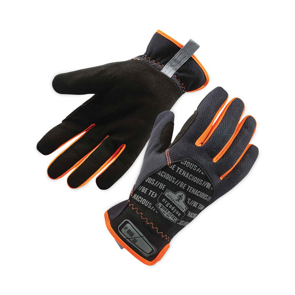 ergodyne® ProFlex 815 QuickCuff Mechanics Gloves, Black, 2X-Large, Pair, Ships in 1-3 Business Days (EGO17206) 1 Pair