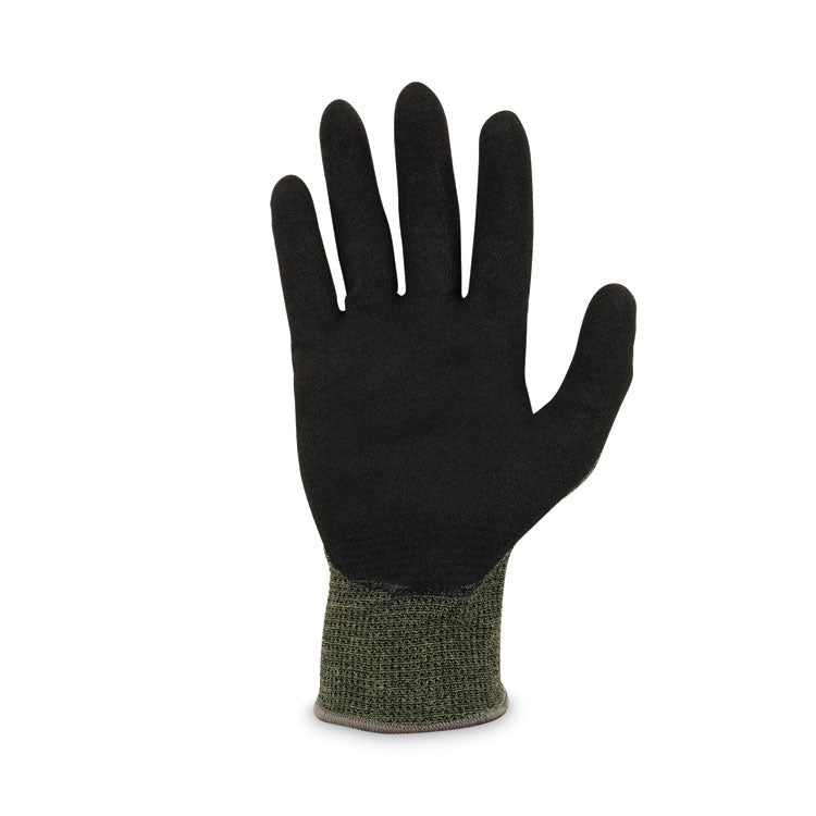 ergodyne® ProFlex 7042 ANSI A4 Nitrile-Coated CR Gloves, Green, X-Large, Pair, Ships in 1-3 Business Days (EGO10345) 1 Pair