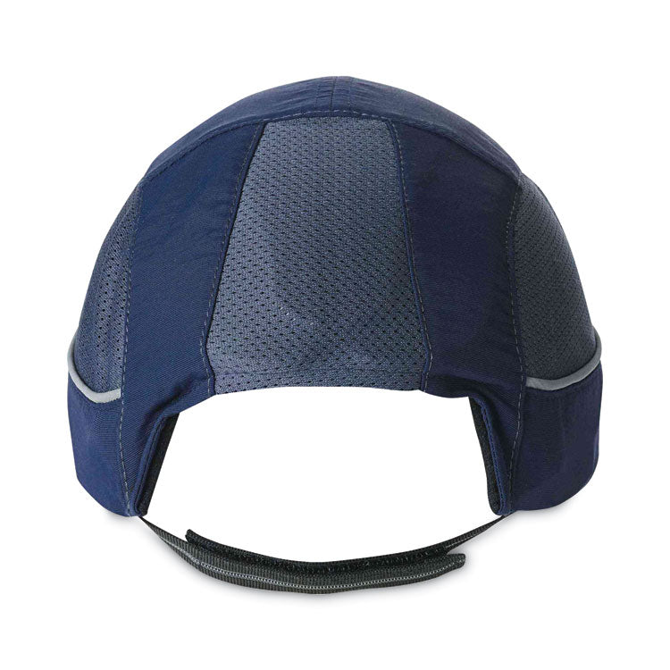ergodyne® Skullerz 8950XL XL Bump Cap Hat, Long Brim, Navy, Ships in 1-3 Business Days (EGO23349) Each