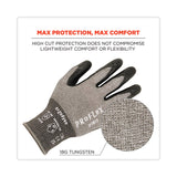 ergodyne® ProFlex 7072 ANSI A7 Nitrile-Coated CR Gloves, Gray, Large, 12 Pairs/Pack, Ships in 1-3 Business Days (EGO10304) Each
