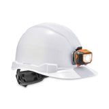 ergodyne® Skullerz 8970LED Class E Hard Hat Cap Style with LED Light, White, Ships in 1-3 Business Days (EGO60142)