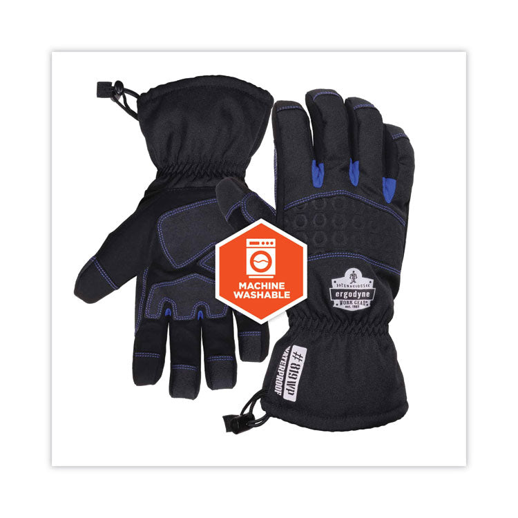 ergodyne® ProFlex 819WP Extreme Thermal WP Gloves, Black, Medium, Pair, Ships in 1-3 Business Days (EGO17613) 1 Pair