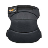 ergodyne® ProFlex 230HL Knee Pads, Wide Soft Cap, Hook and Loop Closure, One Size Fits Most, Black, Pair, Ships in 1-3 Business Days (EGO18231) 1 Pair