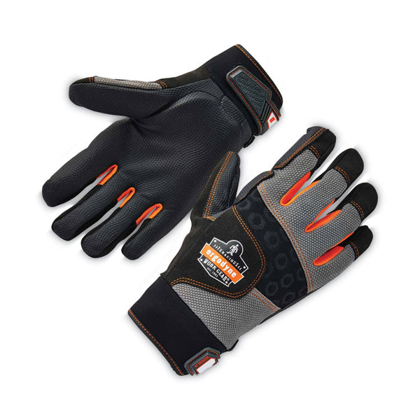 ergodyne® ProFlex 9002 Certified Full-Finger Anti-Vibration Gloves, Black, 2X-Large, Pair, Ships in 1-3 Business Days (EGO17706) 1 Pair