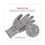 ergodyne® ProFlex 7030 ANSI A3 PU Coated CR Gloves, Gray, Small, 12 Pairs/Pack, Ships in 1-3 Business Days (EGO10452) Each