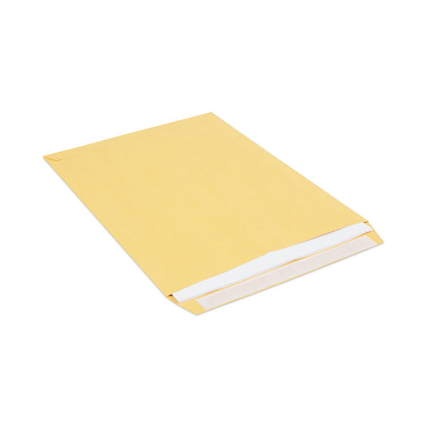 Universal® Peel Seal Strip Catalog Envelope, #10 1/2, Square Flap, Self-Adhesive Closure, 9 x 12, Natural Kraft, 100/Box (UNV40102)