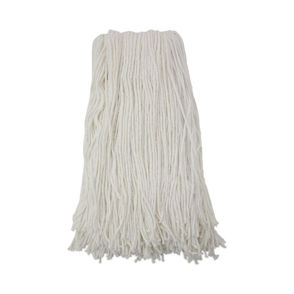 Boardwalk® Cut-End Wet Mop Head, Rayon, No. 32, White (BWK2032R)