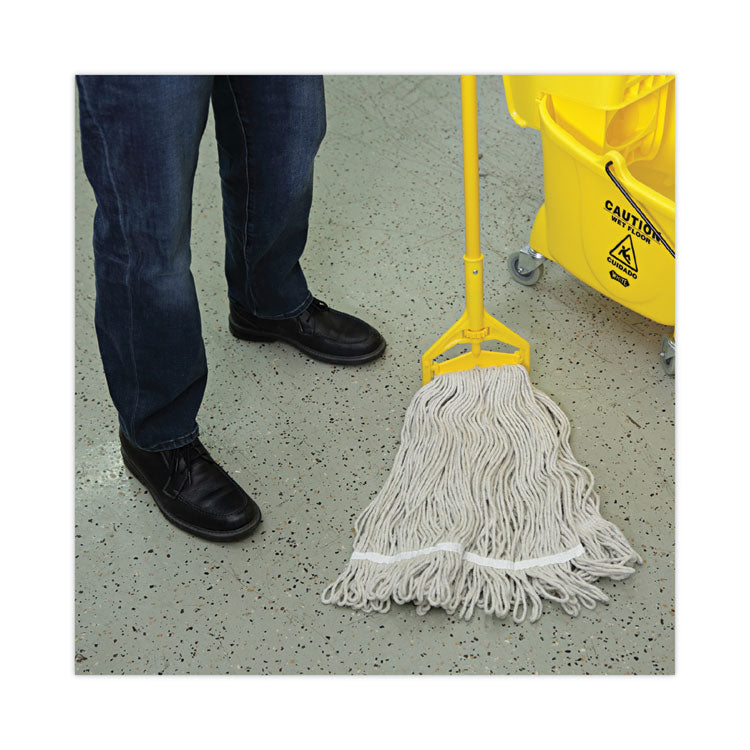 Boardwalk® Pro Loop Web/Tailband Wet Mop Head, Cotton, 12/Carton (BWK4024CCT)