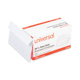 Universal® Peel Seal Strip Business Envelope, #6 3/4, Square Flap, Self-Adhesive Closure, 3.63 x 6.5, White, 100/Box (UNV36000) Box of 100