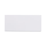 Universal® Peel Seal Strip Business Envelope, #10, Square Flap, Self-Adhesive Closure, 4.13 x 9.5, White, 100/Box (UNV36002)