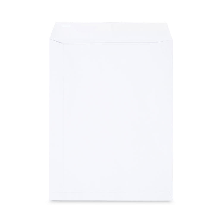 Universal® Peel Seal Strip Catalog Envelope, #13 1/2, Square Flap, Self-Adhesive Closure, 10 x 13, White, 100/Box (UNV40101) Box of 100