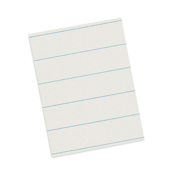 Pacon® Ruled Newsprint Paper, 3/8" Short Rule, 8.5 x 11, 500/Pack (PAC2603) Pack of 500