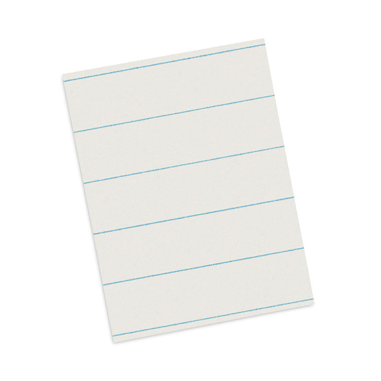 Pacon® Ruled Newsprint Paper, 3/8" Short Rule, 8.5 x 11, 500/Pack (PAC2603)