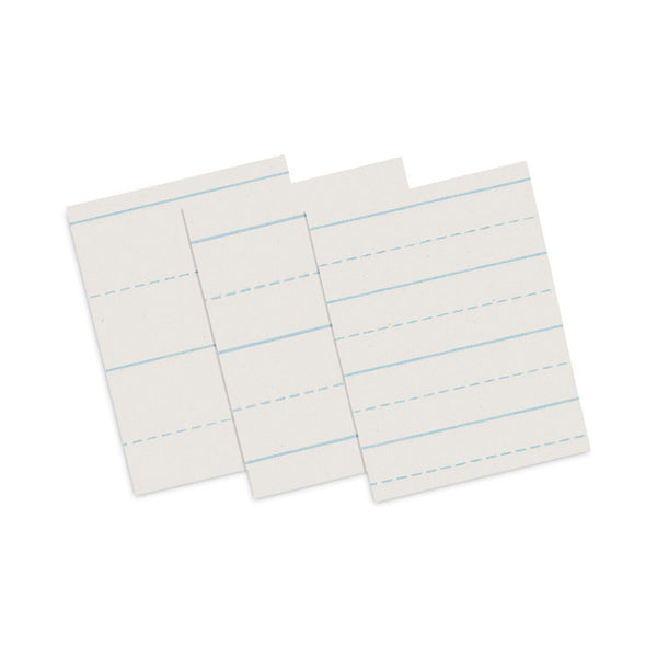 Pacon® Alternate Dotted Newsprint Paper, 1" Two-Sided Long Rule, 8.5 x 11, 500/Pack (PAC2621)