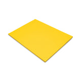 Pacon® Tru-Ray Construction Paper, 76 lb Text Weight, 18 x 24, Yellow, 50/Pack (PAC103068) Pack of 50