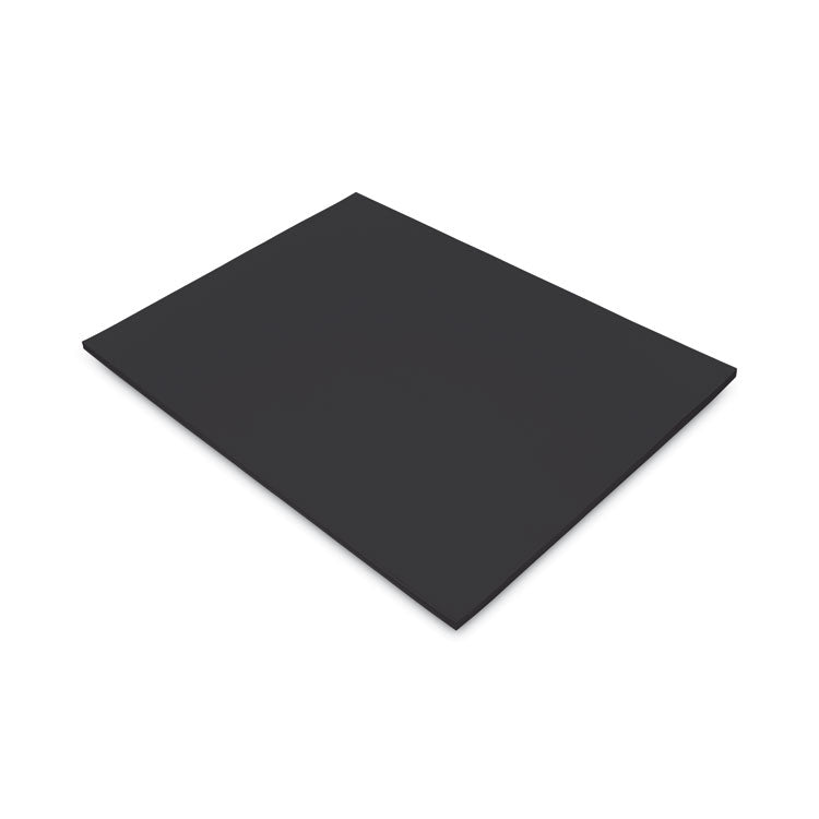 Pacon® Tru-Ray Construction Paper, 76 lb Text Weight, 18 x 24, Black, 50/Pack (PAC103093) Pack of 50