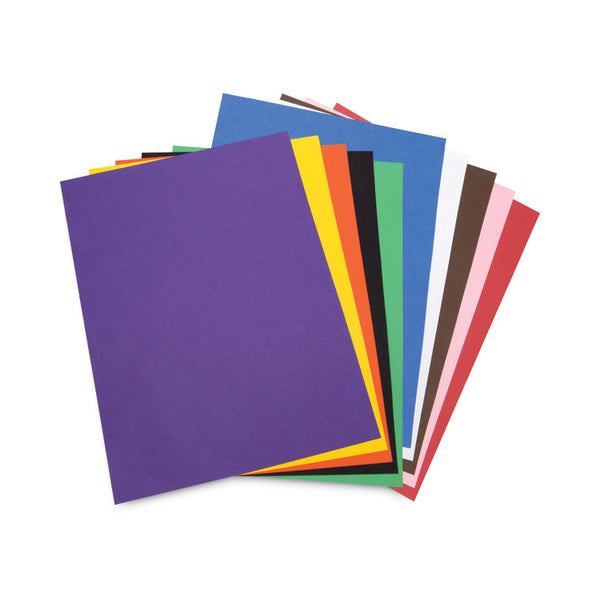 Pacon® Tru-Ray Construction Paper, 76 lb Text Weight, 18 x 24, Assorted, 50/Pack (PAC103095) Pack of 50