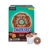 The Original Donut Shop® SNICKERS Flavored Coffee K-Cups, 24/Box (GMT9608) Box of 24