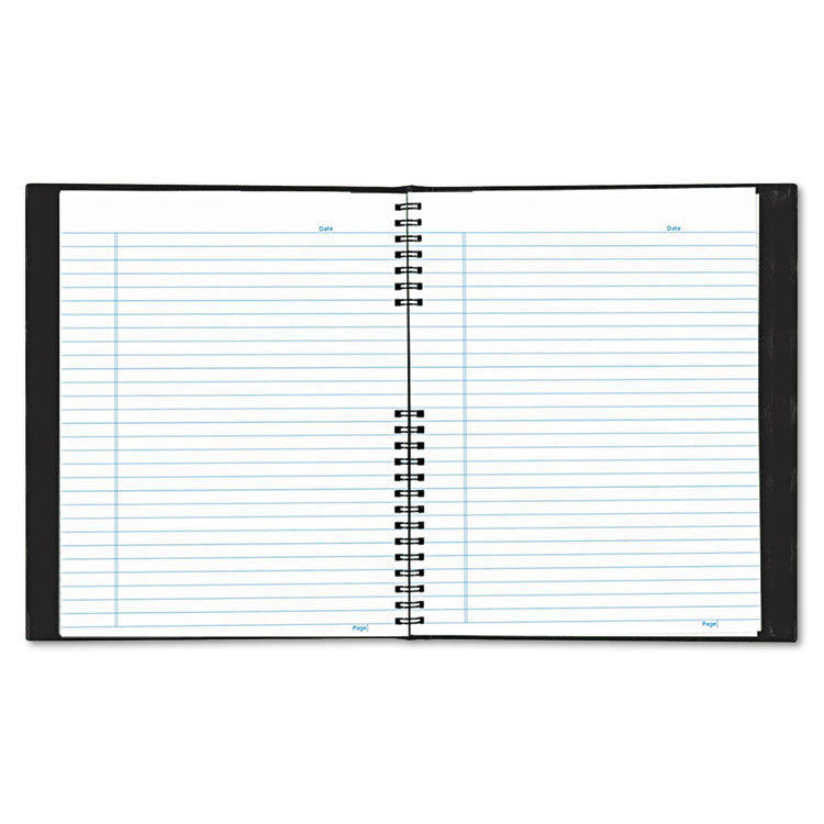 Blueline® EcoLogix NotePro Executive Notebook, 1-Subject, Medium/College Rule, Black Cover, (100) 11 x 8.5 Sheets (REDA10200EBLK)