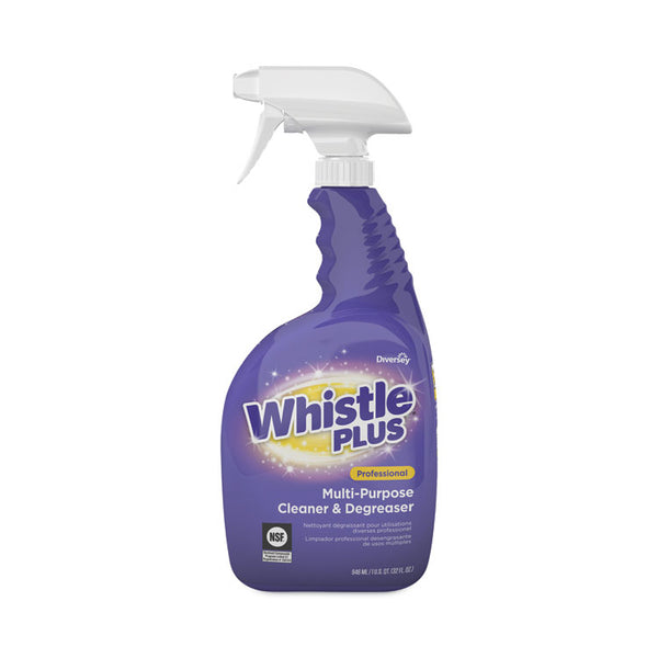 Diversey™ Whistle Plus Multi-Purpose Cleaner and Degreaser, Citrus, 32 oz Spray Bottle, 8/Carton (DVOCBD540564)