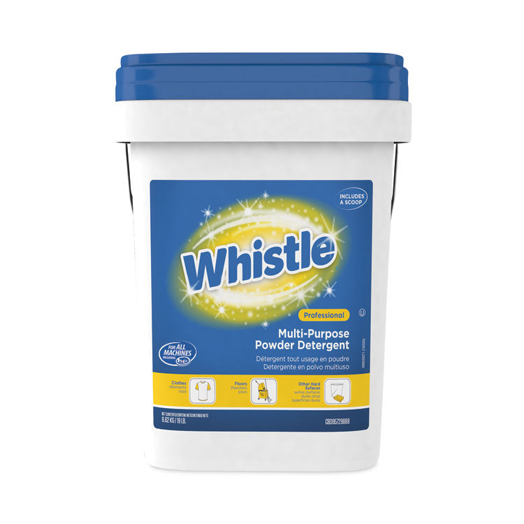 Diversey™ Whistle Multi-Purpose Powder Detergent, Citrus, 19 lb Pail (DVOCBD95729888) Each