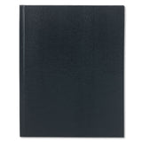 Blueline® Executive Notebook with Ribbon Bookmark, 1-Subject, Medium/College Rule, Blue Cover, (75) 11 x 8.5 Sheets (REDA1082)