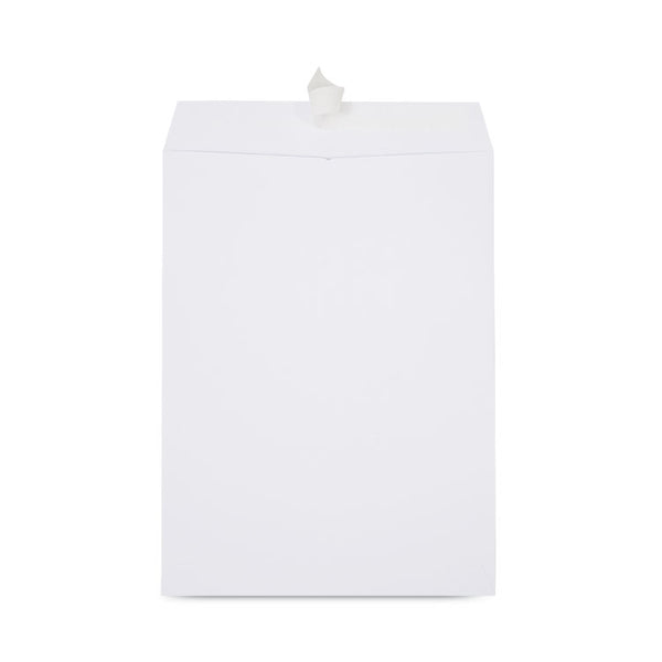 Universal® EasyClose Catalog Envelope, #10 1/2, Square Flap, Self-Adhesive Closure, 9 x 12, White, 250/Box (UNV44101)