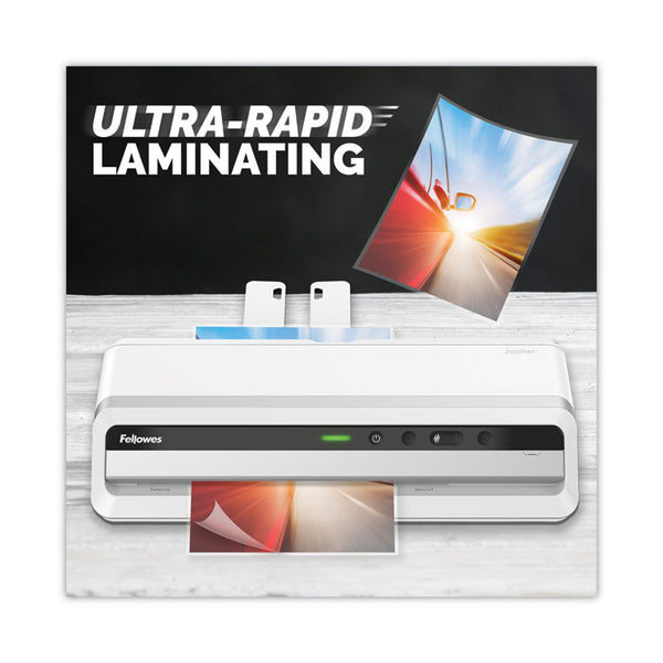 Fellowes® Jupiter 125 Laminator, 6 Rollers, 12.5 Max Document Width, 10 mil Max Document Thickness (FEL5746301)