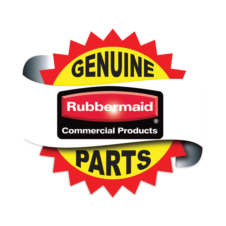 Rubbermaid® Commercial Rubber Tool Grips for HYGEN Microfiber Cleaning Carts, Black (SGS9T73M5BLA)