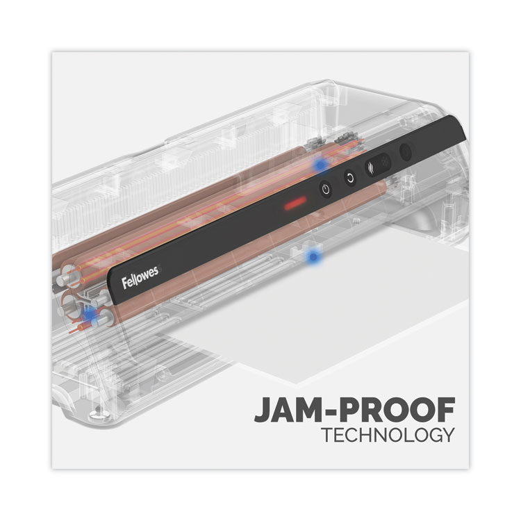 Fellowes® Jupiter 125 Laminator, 6 Rollers, 12.5 Max Document Width, 10 mil Max Document Thickness (FEL5746301) Each