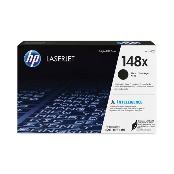 HP HP 148X, (W1480X) High-Yield Black Original LaserJet Toner Cartridge (HEWW1480X)