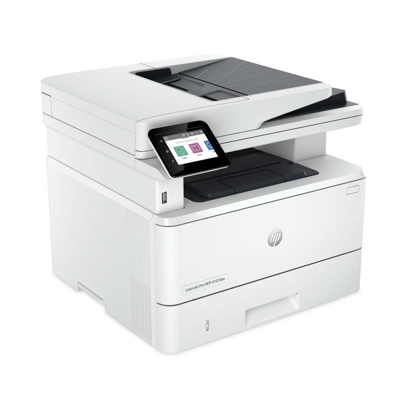 HP LaserJet Pro MFP 4101fdn Multifunction Laser Printer, Copy/Fax/Print/Scan (HEW2Z618F)