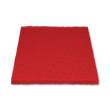 Boardwalk® Buffing Floor Pads, 20 x 14, Red, 10/Carton (BWK402014RED)