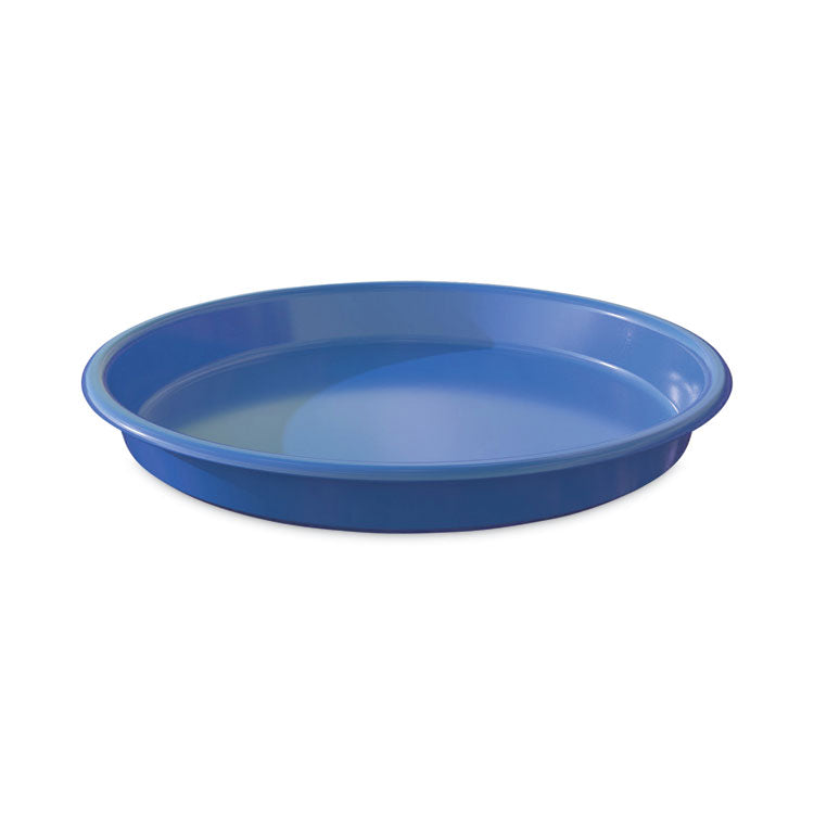 Deflecto Little Artist's Antimicrobial Craft Tray, 13" Dia., Blue (DEF39514BLU) Each