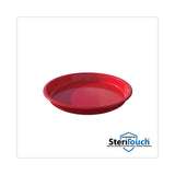Deflecto Little Artist's Antimicrobial Craft Tray, 13" Dia., Red (DEF39514RED) Each
