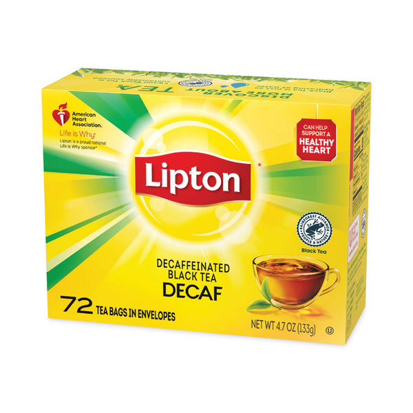 Lipton® Tea Bags, Decaffeinated, 72/Box (LIP290)