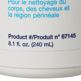 Bedside-Care® Rinse-Free Shampoo and Body Wash 8.1 oz. Pump Bottle Scented (1077623_EA) 1/EA