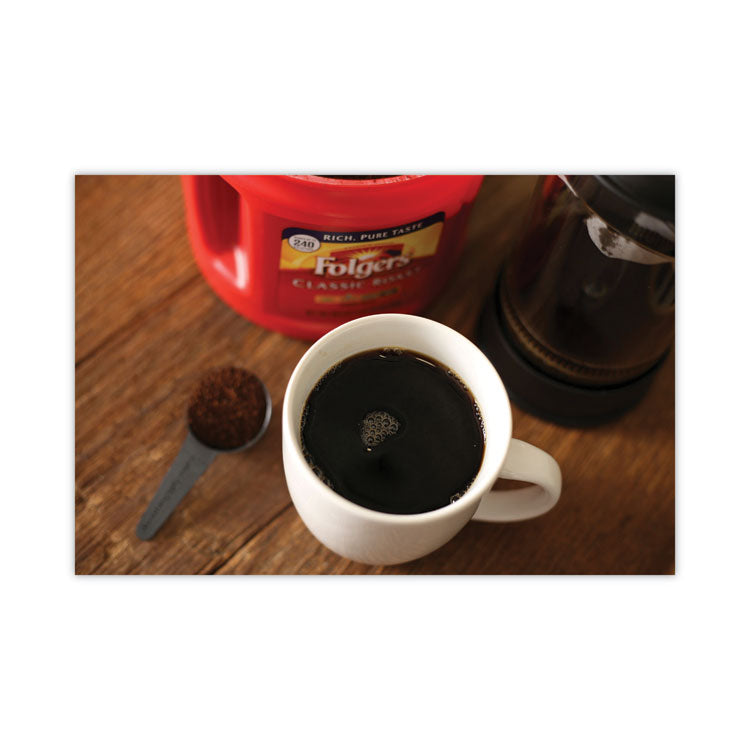 Folgers® Coffee, Classic Roast, Ground, 25.9 oz Canister, 6/Carton (FOL20421CT)